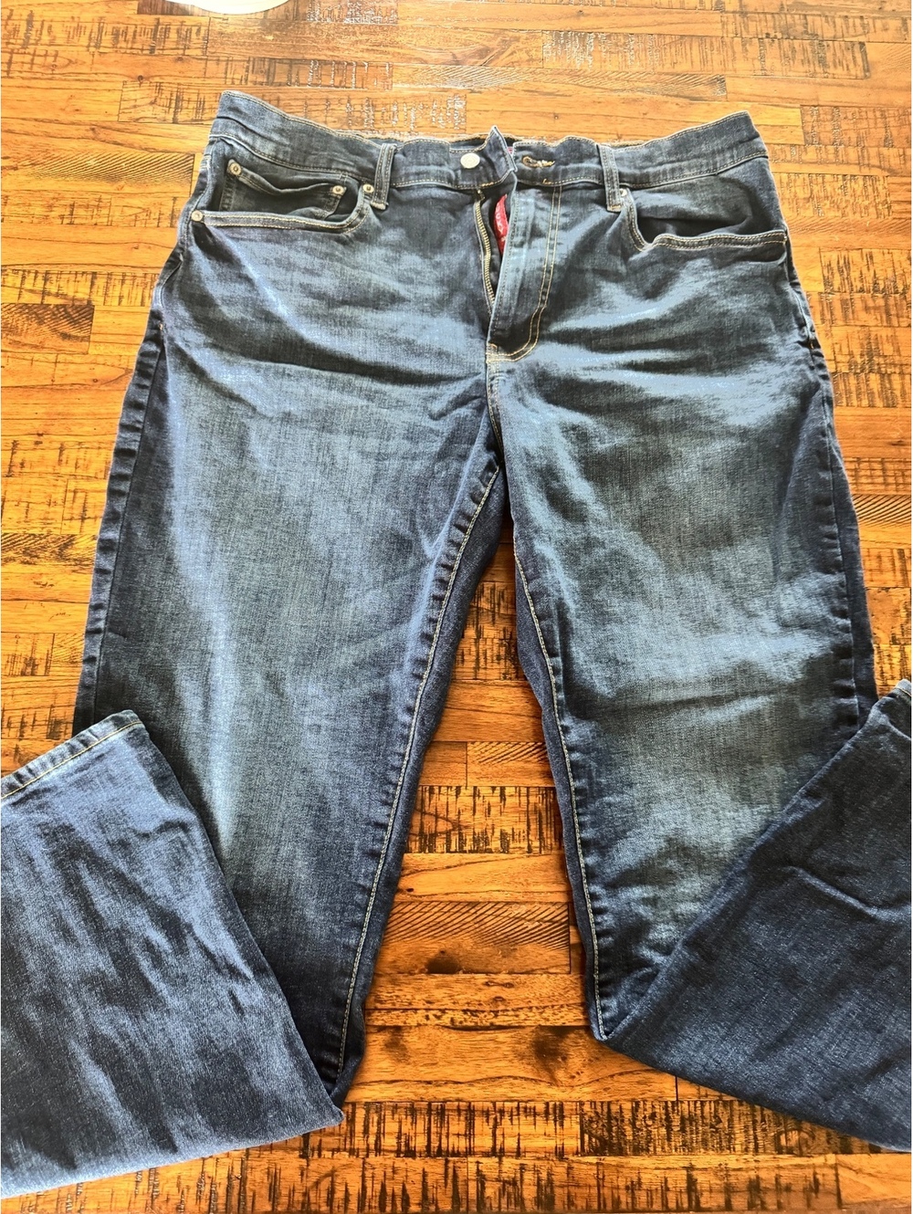 Lucky Brand 223 Straight Fit Jeans Size 36x32 Dark Wash